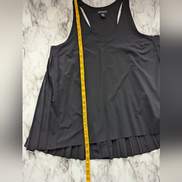 Athleta Swing Forward Tank in Solid Black size Large - Picture 9 of 11